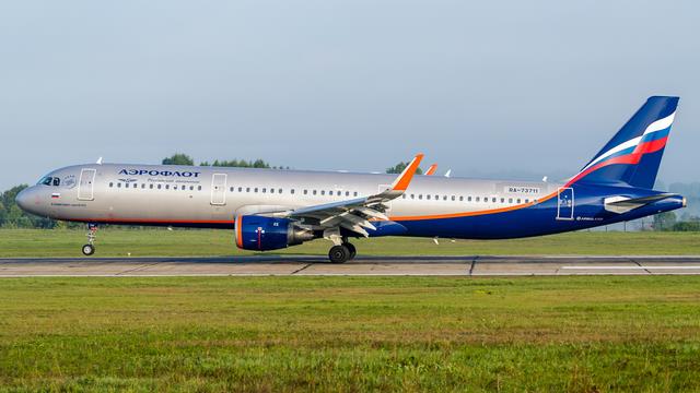 RA-73711:Airbus A321:Аэрофлот